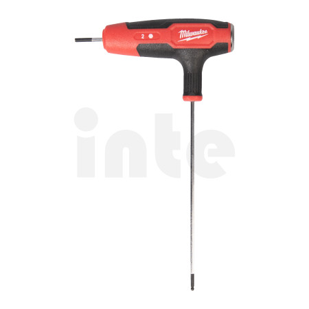 MILWAUKEE 2mm klíč Hex s pohodlnou rukojetí 4932498678