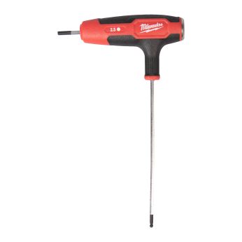 MILWAUKEE Imbusový klíč s pohodlnou rukojetí 2,5 mm 4932498679