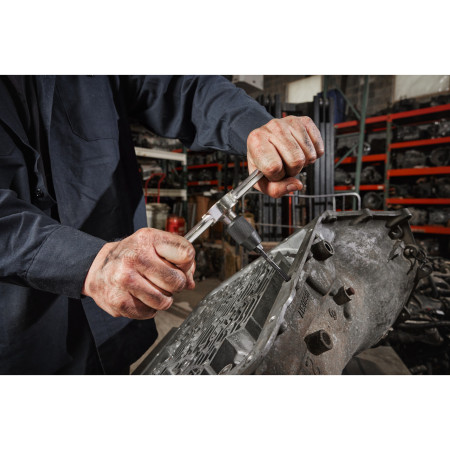 MILWAUKEE Sada závitníků a matric PACKOUT s rukojetí Hex-LOK 2 v 1 4932498721
