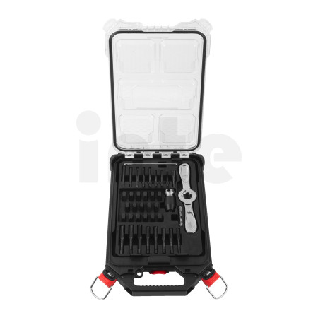 MILWAUKEE Sada závitníků a matric PACKOUT s rukojetí Hex-LOK 2 v 1 4932498721