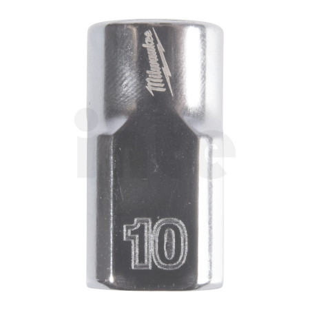 MILWAUKEE ⅜″ nástrčný klíč metrický standardní 12hranný, 10mm 4932498802