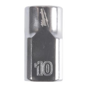 MILWAUKEE ⅜″ nástrčný klíč metrický standardní 12hranný, 10mm 4932498802
