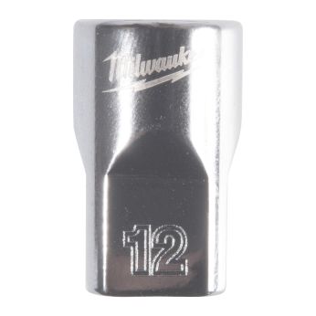 MILWAUKEE ⅜″ nástrčný klíč metrický standardní 12hranný 12 mm 4932498804