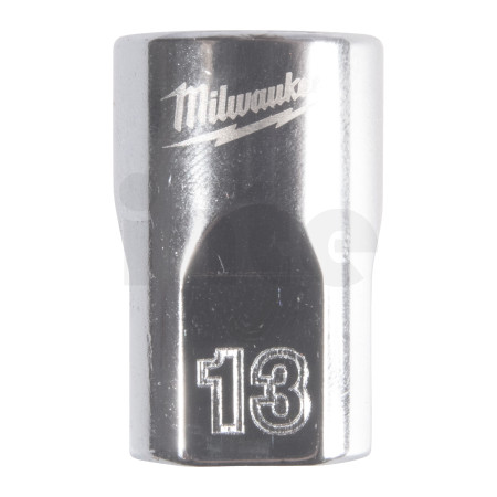 MILWAUKEE ⅜″ nástrčný klíč metrický standardní 12hranný, 13mm 4932498805