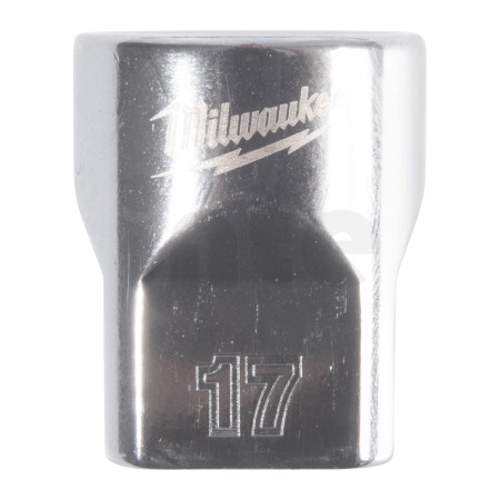 MILWAUKEE ⅜″ nástrčný klíč metrický standardní 12hranný, 17mm 4932498809