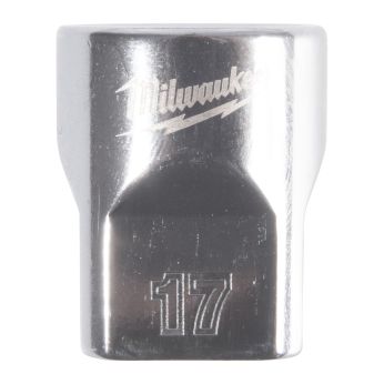 MILWAUKEE ⅜″ nástrčný klíč metrický standardní 12hranný, 17mm 4932498809