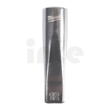 MILWAUKEE ⅜″ prodloužený nástrčný klíč metrický standardní 12-bodový - 12 mm 4932498816