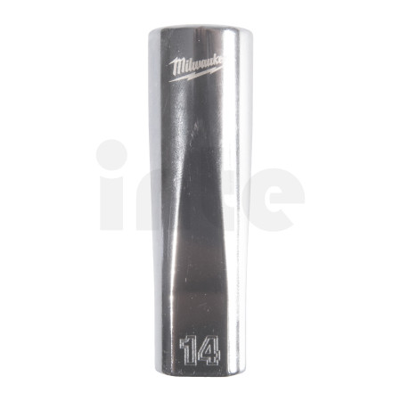 MILWAUKEE ⅜″ prodloužený nástrčný klíč metrický standardní 12-bodový - 14 mm 4932498818