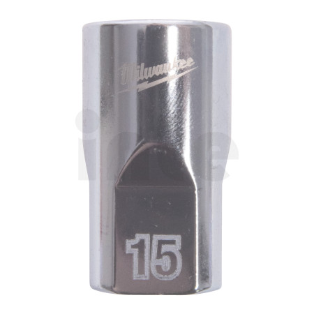 MILWAUKEE ½″ nástrčný klíč metrický standardní 12-hranový 15 mm 4932498825