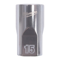 MILWAUKEE ½″ nástrčný klíč metrický standardní 12-hranový 15 mm 4932498825