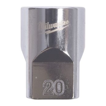 MILWAUKEE ½″ nástrčný klíč metrický standardní 12-hranový 20 mm 4932498830