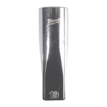 MILWAUKEE 1/2" prodloužená nástrčná hlavice 12-hranná, metrická, 19 mm 4932498840