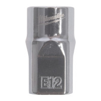 MILWAUKEE ⅜″ nástrčný klíč E12 E-TX 4932498852