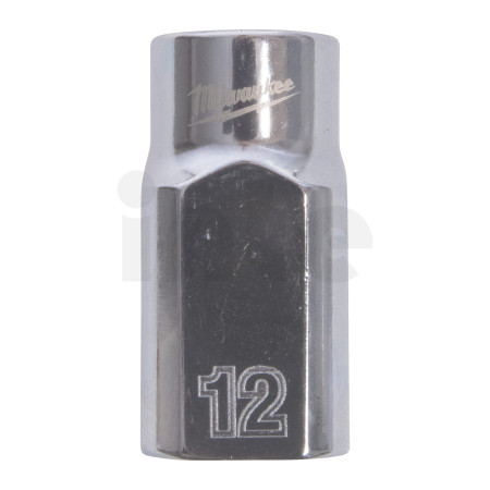 MILWAUKEE ½″ nástrčný klíč metrický standardní 12-hranový 12 mm 4932499115