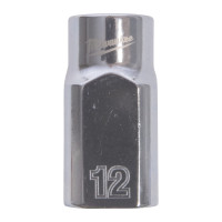 MILWAUKEE ½″ nástrčný klíč metrický standardní 12-hranový 12 mm 4932499115