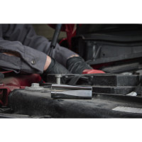 MILWAUKEE 1/2" prodloužená nástrčná hlavice 12-hranná, metrická, 13 mm 4932499118