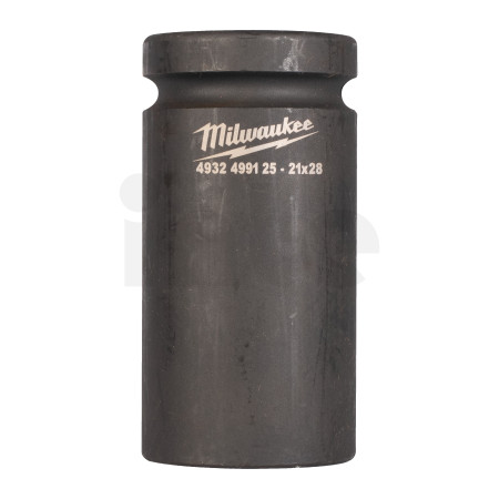 MILWAUKEE Železniční průmyslová prodloužená hlavice 1" 21 x28 mm -1 ks 4932499125