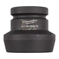 MILWAUKEE Železniční průmyslová hlavice 1" - 11/16" -1 ks 4932499146