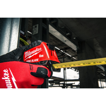 MILWAUKEE Měřící pásmo WIDE BLADE Magnetic (Gen 2) 8m-35 4932499209