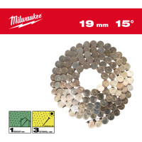 MILWAUKEE Hřebíky 15° ve svitku 3,05 x19 mm /RS/G - ks 2880 (vhodné pro M18 FRCN45) 4932499310