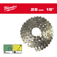 MILWAUKEE Hřebíky 15° ve svitku 3,05x25 mm /RS/G - ks 2160 (vhodné pro M18 FRCN45) 4932499312