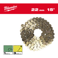 MILWAUKEE Hřebíky 15° ve svitku 3,05 x 22 mm / SS / G - 2880 ks (vhodné pro M18 FRCN45) 4932499316