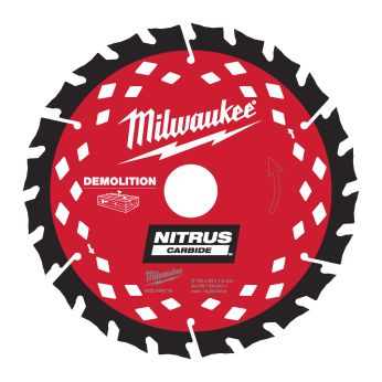 MILWAUKEE Pilový kotouč Nitrus P WD 190 x 30 x 1,8 x 24 střídavý zub 4932499376