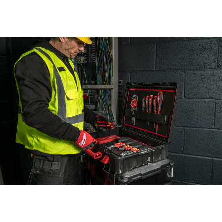 MILWAUKEE Sada pro elektrikáře PACKOUT™ – 60 ks 4932501773