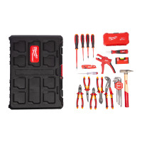 MILWAUKEE Packout Sada nářadí pro elektrikáře, 62ks 4932499466
