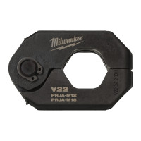 MILWAUKEE PRJ12/18-V22 Otočné kruhové čelisti, V-profil, 22mm 4932500090
