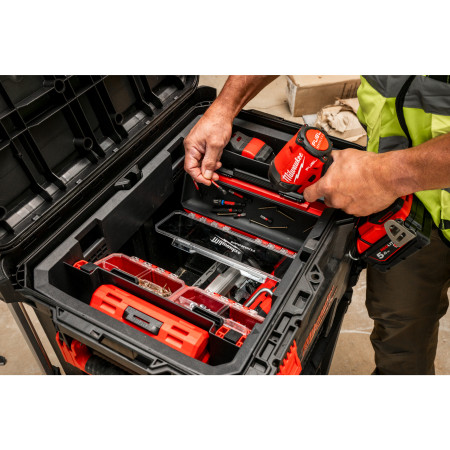 MILWAUKEE PACKOUT™ přihrádka pro boxy na nářadí s možností připevnění příslušenství 4932500146