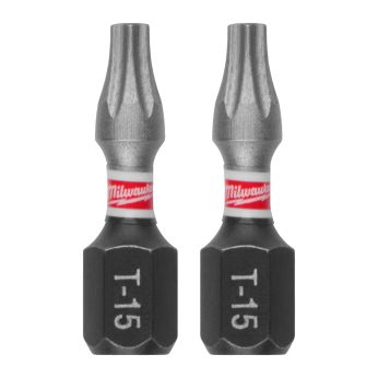 MILWAUKEE Šroubovací bit Shockwave Impact Duty TX15, 25mm, 3ks4932500362