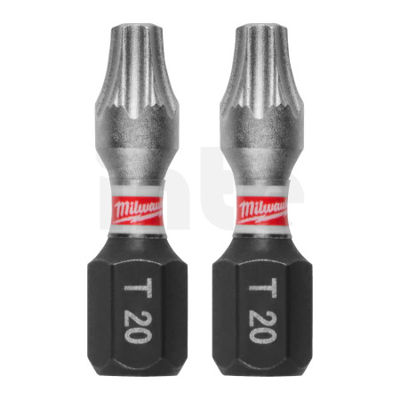 MILWAUKEE Šroubovací bit Shockwave Impact Duty TX20, 25mm, 3ks 4932500363