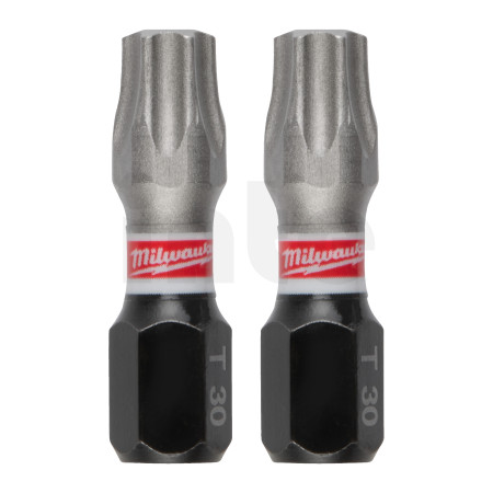 MILWAUKEE Šroubovací bity TX 30 x 25 mm SHOCKWAVE Impact Duty (3 ks) 4932500366