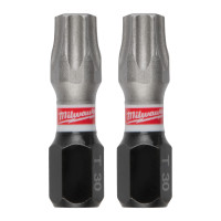 MILWAUKEE Šroubovací bity TX 30 x 25 mm SHOCKWAVE Impact Duty (3 ks) 4932500366