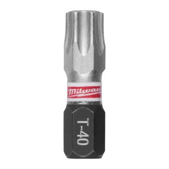MILWAUKEE Šroubovací bity TX40 x 25 mm SHOCKWAVE Impact Duty (3 ks) 4932500367