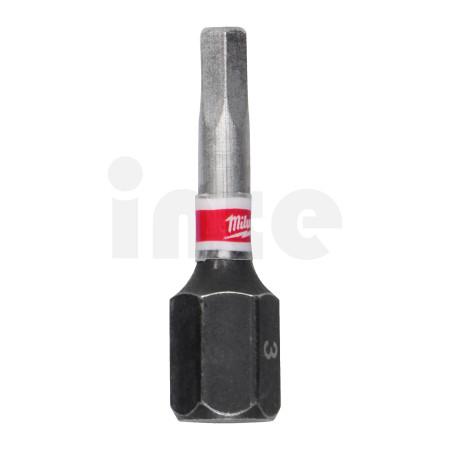 MILWAUKEE Šroubovací bity HEX 3 x 25 mm SHOCKWAVE Impact Duty (3 ks)4932500379