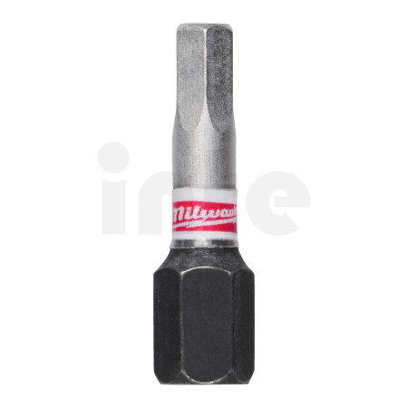 MILWAUKEE Šroubovací bity HEX4 x 25 mm SHOCKWAVE Impact Duty (3 ks) 4932500380