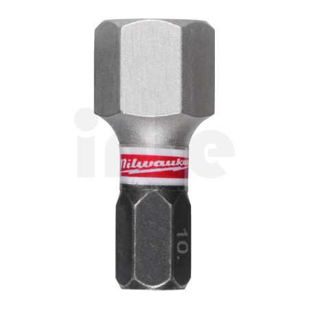 MILWAUKEE Šroubovací bity HEX 10 x 25 mm SHOCKWAVE Impact Duty (3 ks)4932500384