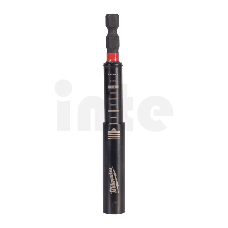 MILWAUKEE Magnetický držák šroubovacích bitů, délka 75 mm, s vodicí objímkou 4932500395