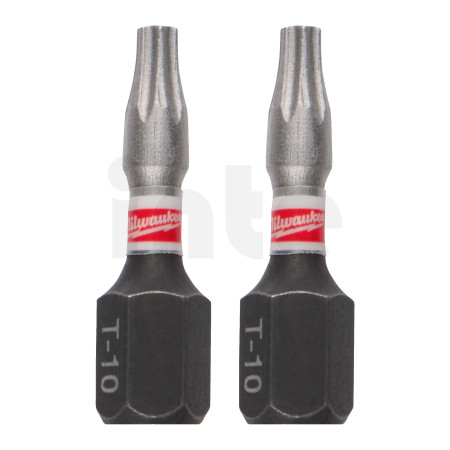 MILWAUKEE Šroubovací bity CD TX10 x 25 mm SHOCKWAVE Impact Duty (25 ks) 4932500398