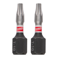 MILWAUKEE Šroubovací bity CD TX10 x 25 mm SHOCKWAVE Impact Duty (25 ks) 4932500398