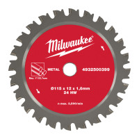 MILWAUKEE Kotouč pro řezání ocelových trubek 115 x 12 x 1,6mm - M18 FPCS 4932500399