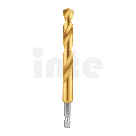 MILWAUKEE vrták do kovu HSS-G Ti. SHOCKWAVE RED HEX 11 mm (5 ks) 4932500415