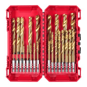 MILWAUKEE RED HEX - Sada vrtáků do kovu Swave GSS-G Ti, 25ks 4932500420
