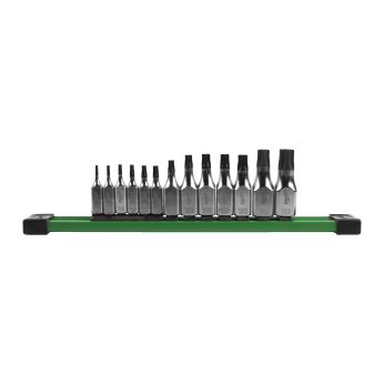 MILWAUKEE ¼″ a ⅜″  sada hlavic Torx s otvorem 13 ks 4932500432