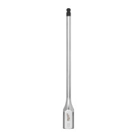 MILWAUKEE 3/8'' Drive Hex Long Ball End Bit Socket 4932500456