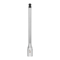 MILWAUKEE 3/8'' Drive Hex Long Ball End Bit Socket 4932500458