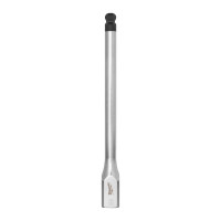 MILWAUKEE 3/8'' Drive Hex Long Ball End Bit Socket 4932500459