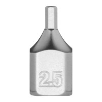 MILWAUKEE 1/4'' Drive Hex Stubby Bit Socket 4932500474
